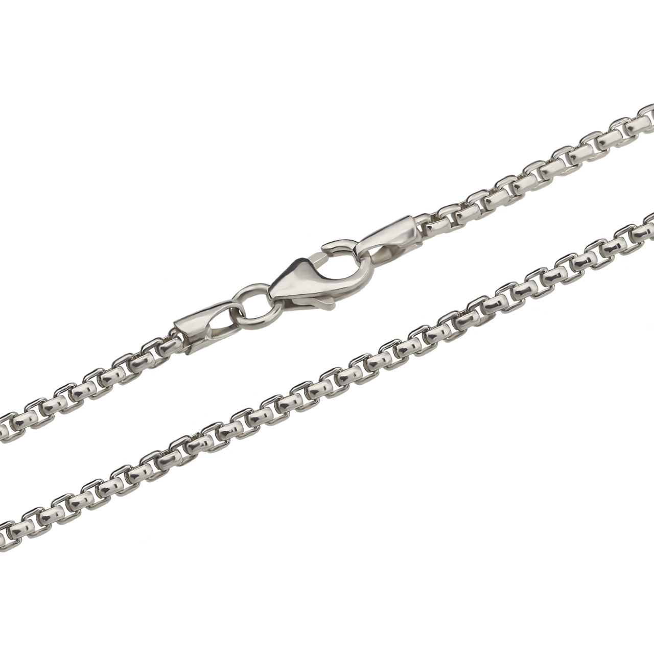 925 Silberkette Venezianerkette rund 2mm KTS009 Kettenlänge: 42,0 cm