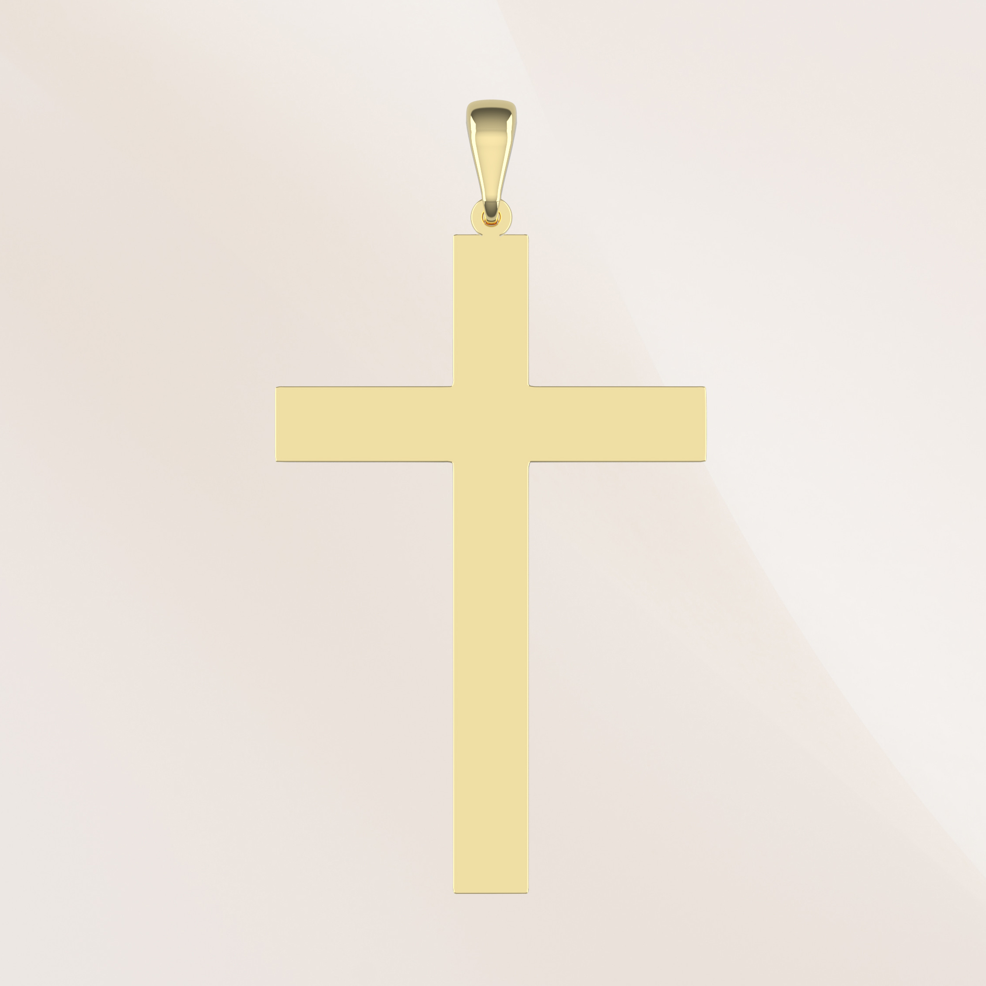 Lateinisches Kreuz Passionskreuz 585 Gold