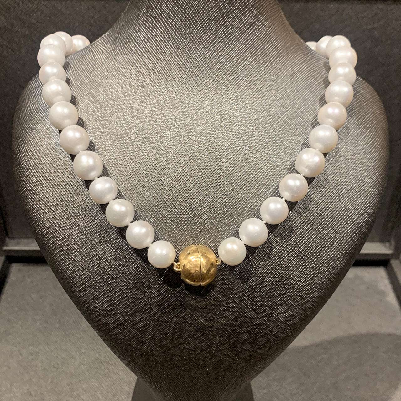 Perlen Collier aus 585/- Gold EXPC4010