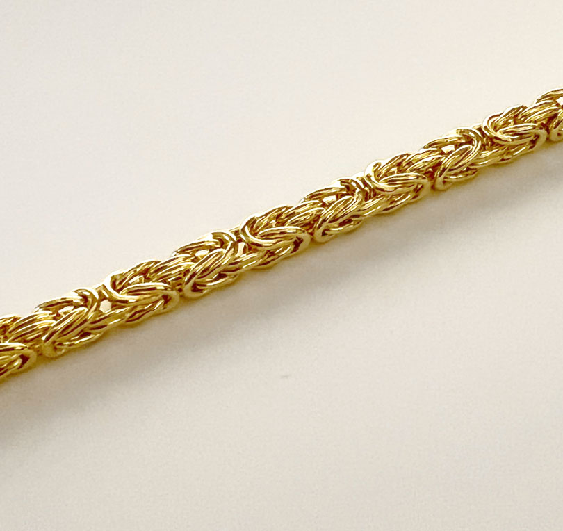 Königskette 3,6mm Goldkette 585/-Gelbgold KT0022