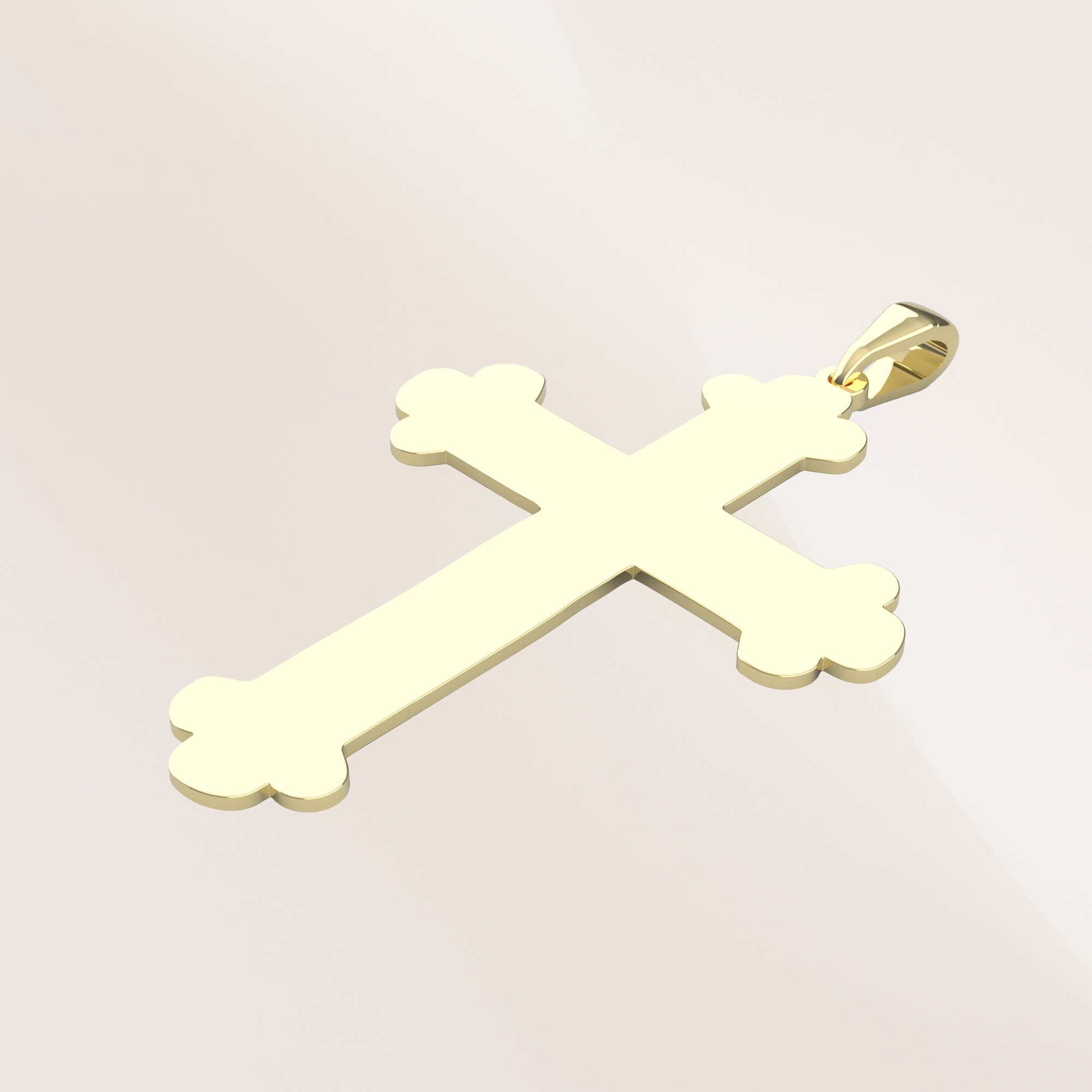 Knospenkreuz 585 Gold