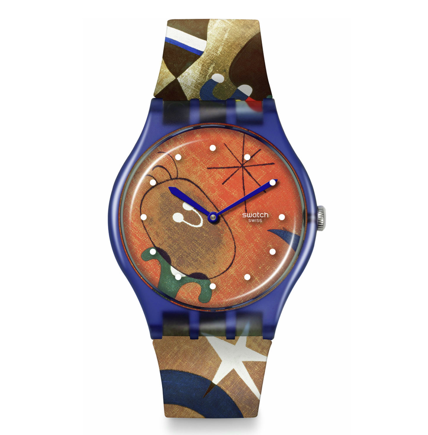 Swatch Miro's Woman & Bird in the Moonlight