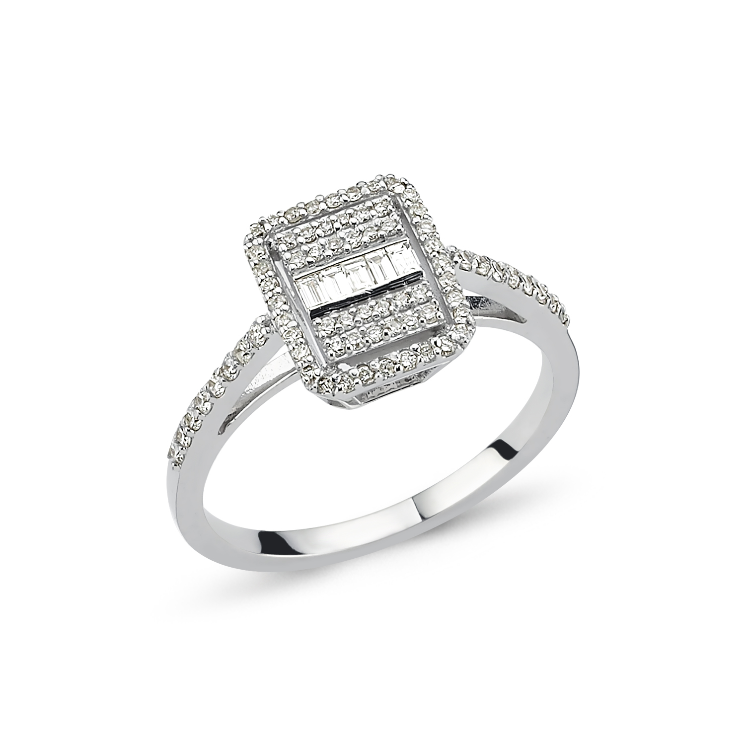Brillant Ring 585/- Weißgold EXR4251