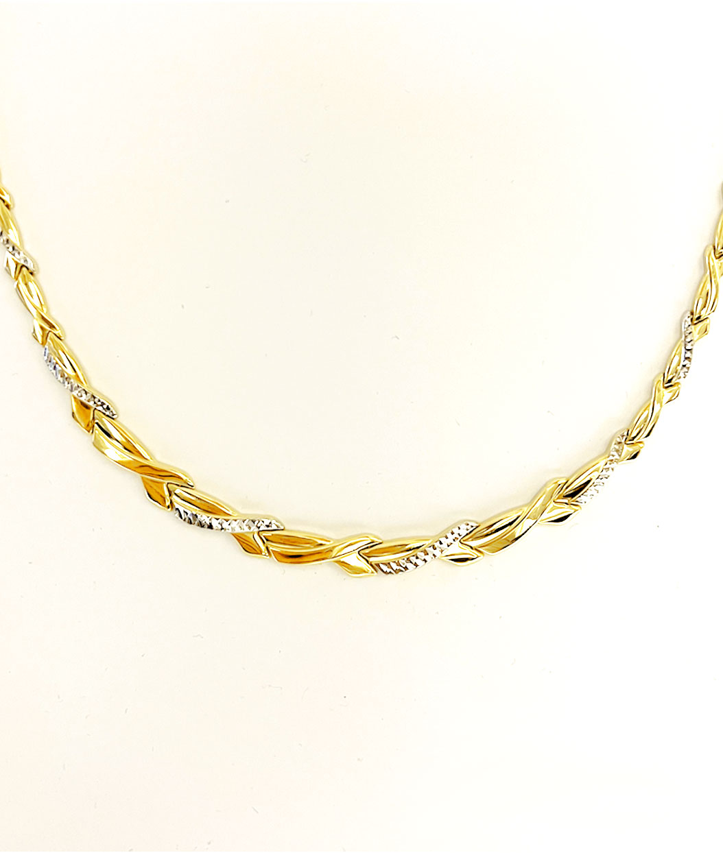 Goldcollier Halskette Brautkette 585 Gold CL16008
