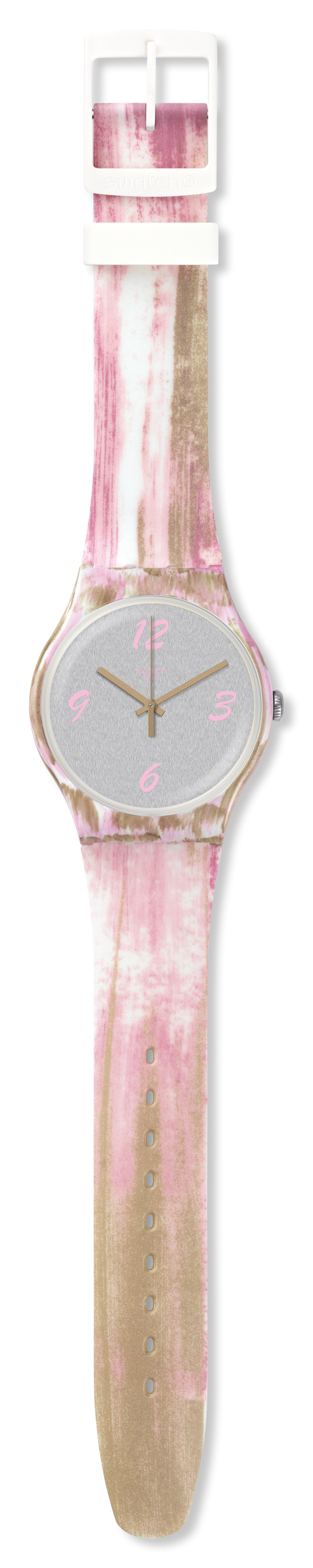 Swatch ORIGINALS New Gent Pinkquarelle Damenuhr SUOW151