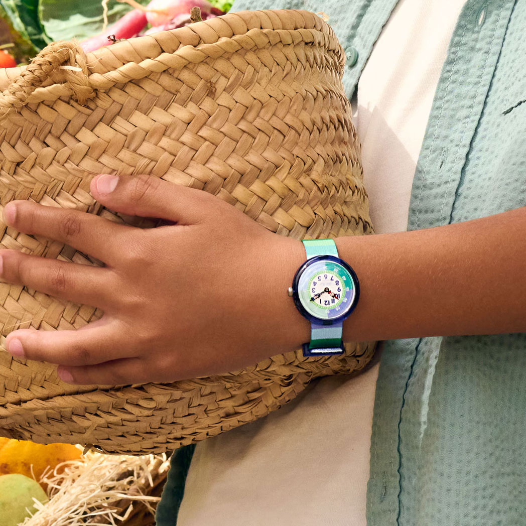 FLIK FLAK Stripy Green