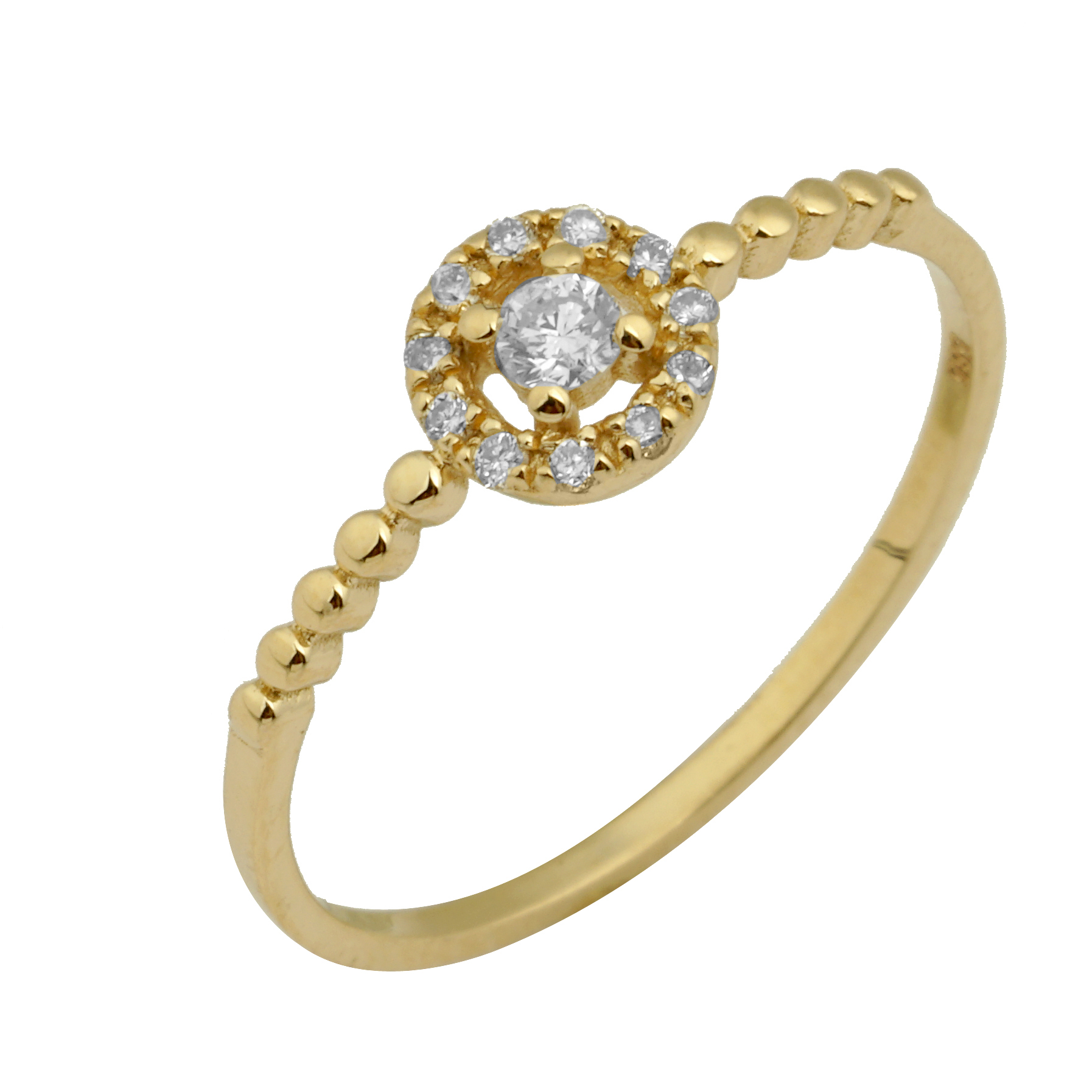 Brillant Ring 585/- Gelbgold EXR4203