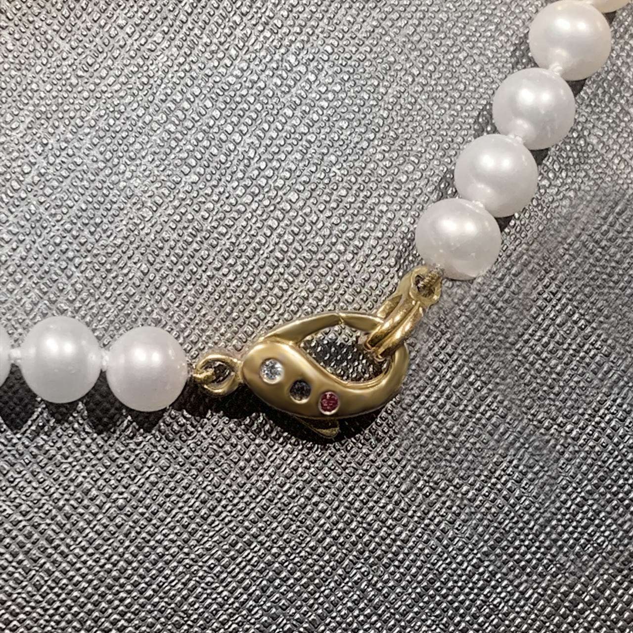 Perlen Collier aus 333/- Gold EXPC4015