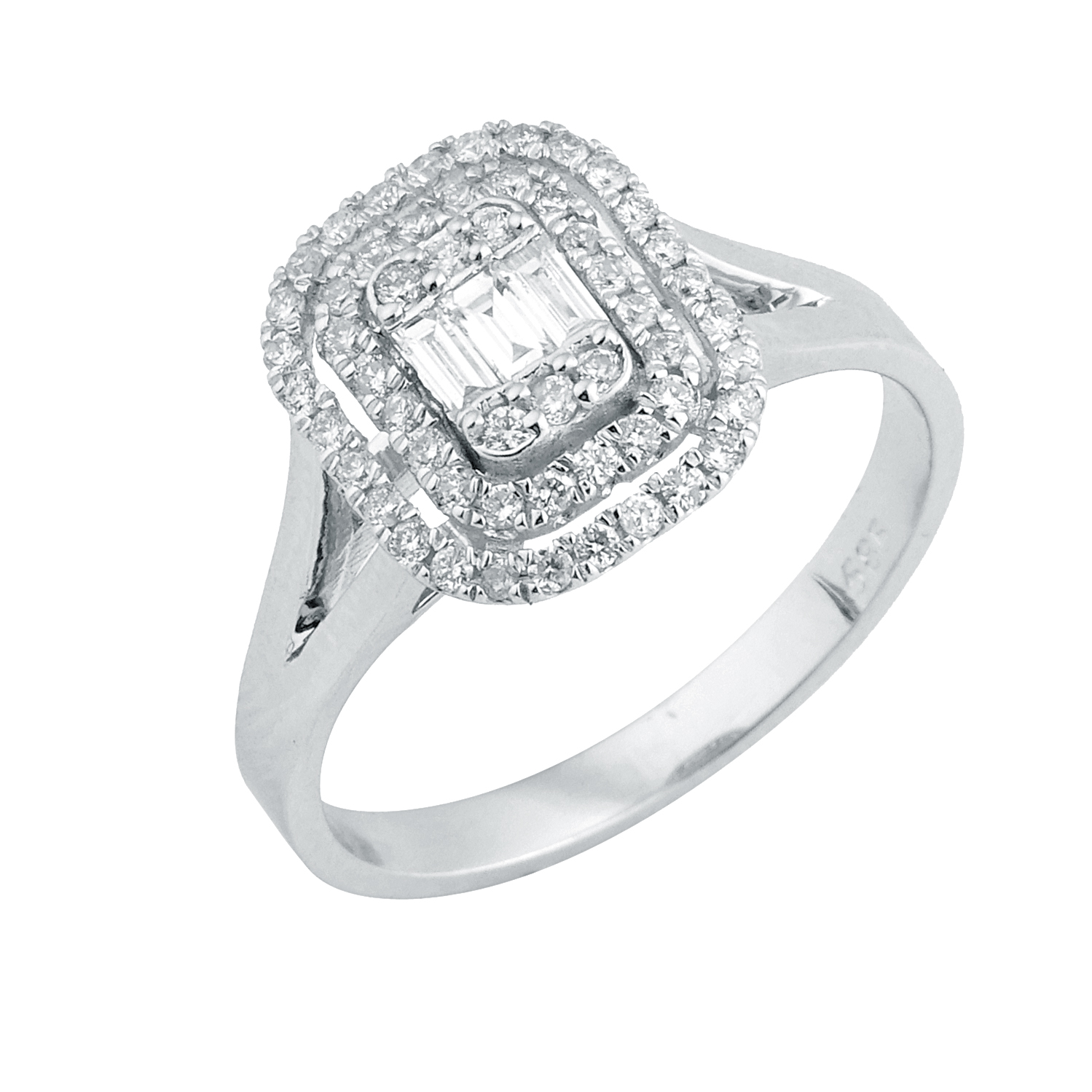 Brillant Ring 585/- Weißgold EXR4210