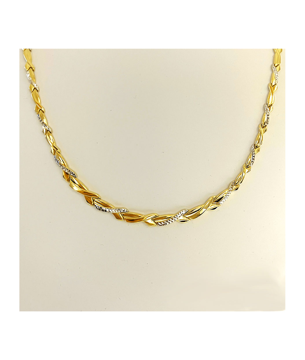 Goldcollier Halskette Brautkette 585 Gold CL16008
