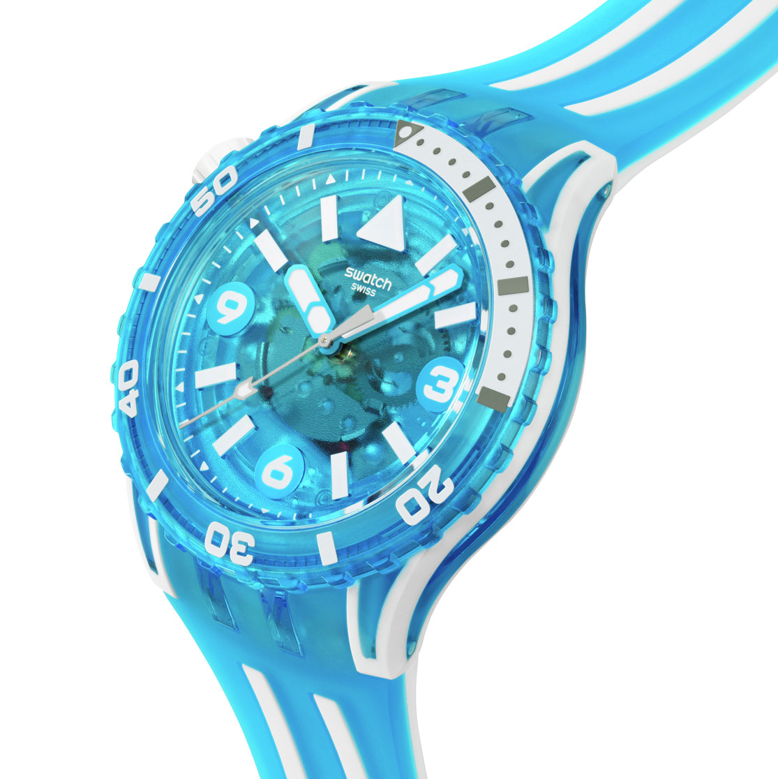 Swatch Blue Fire