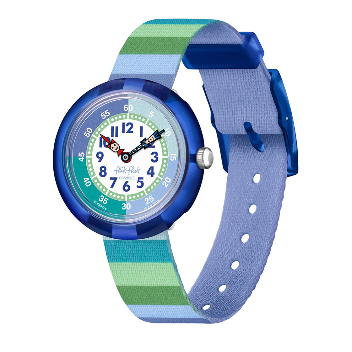 FLIK FLAK Stripy Green