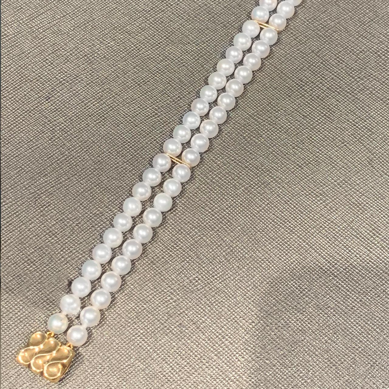 Perlen Armband aus 585er Gold EXBP4001