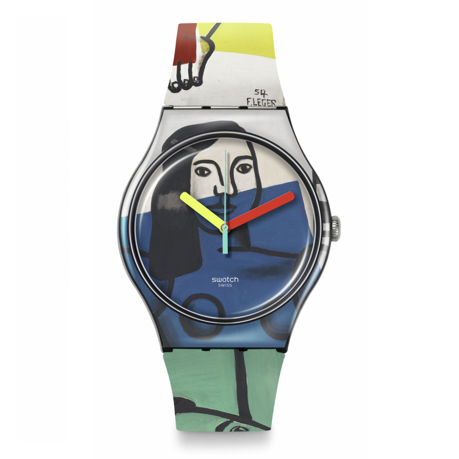 Swatch Leger's Two Woman Holding Flowers